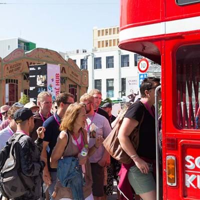 The Buskers Brewery Tour: Escape to Christchurch’s top breweries with buskers, a bus, and beer!