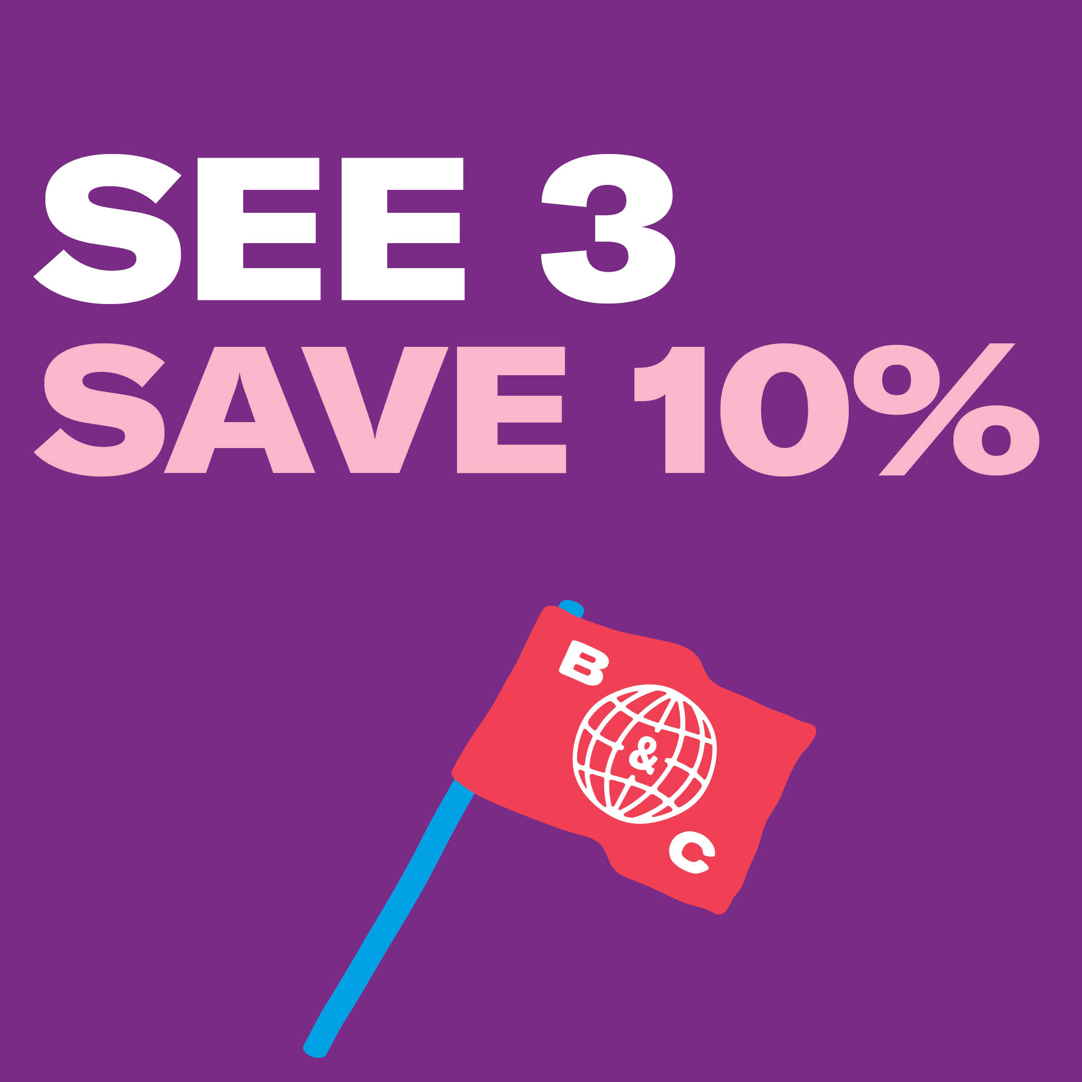 SEE 3 SAVE 10%: Bread & Circus Multi-Buy