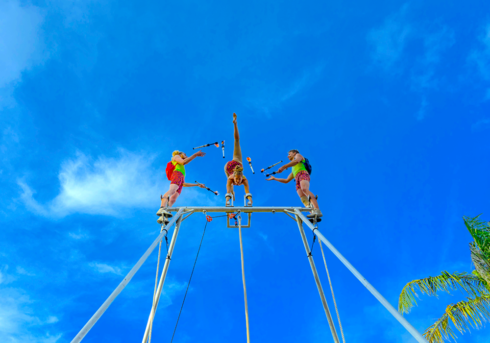 The Biggest Little Circus: Spectacular aerials,  OMG juggling,  good ol' Kiwi comedy and LOADS OF LYCRA!  gallery image