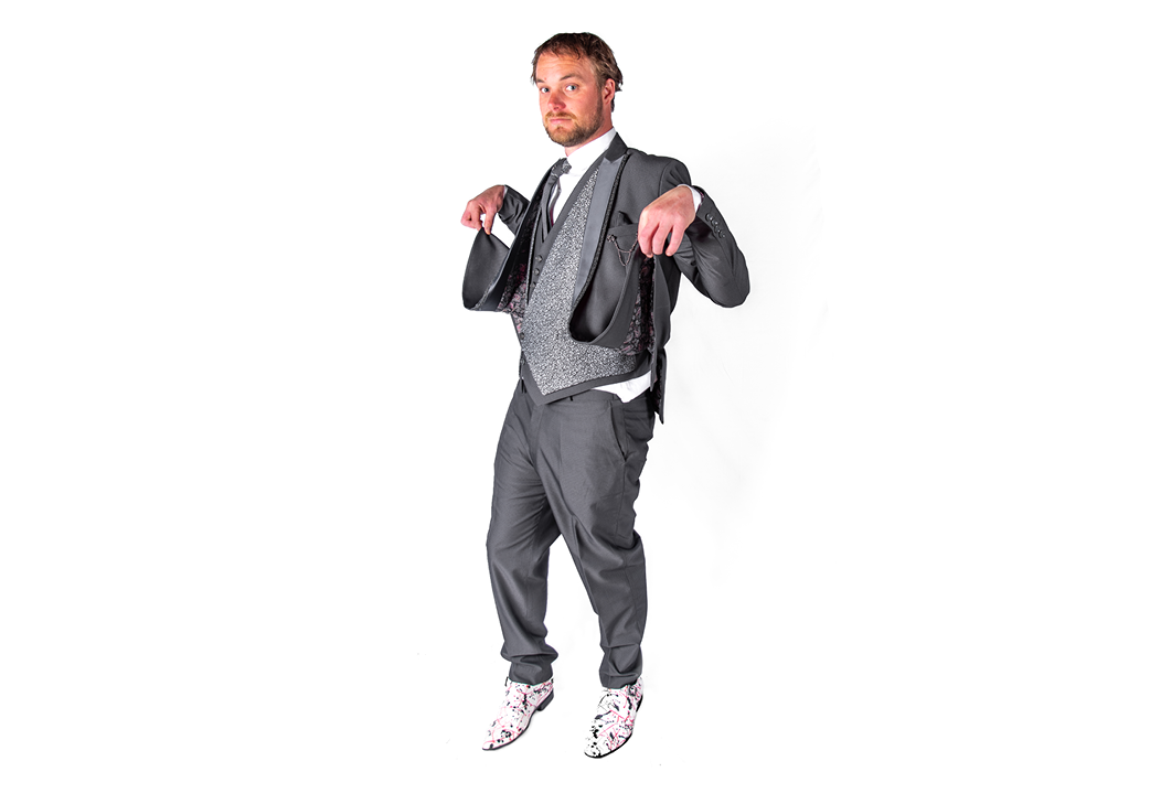 The Josh Grimaldi Show: An escape from a straight jacket jacket while riding a 2-meter-tall unicycle?! gallery image