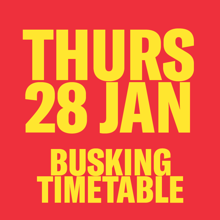 Thurs 28 Jan Timetable gallery image