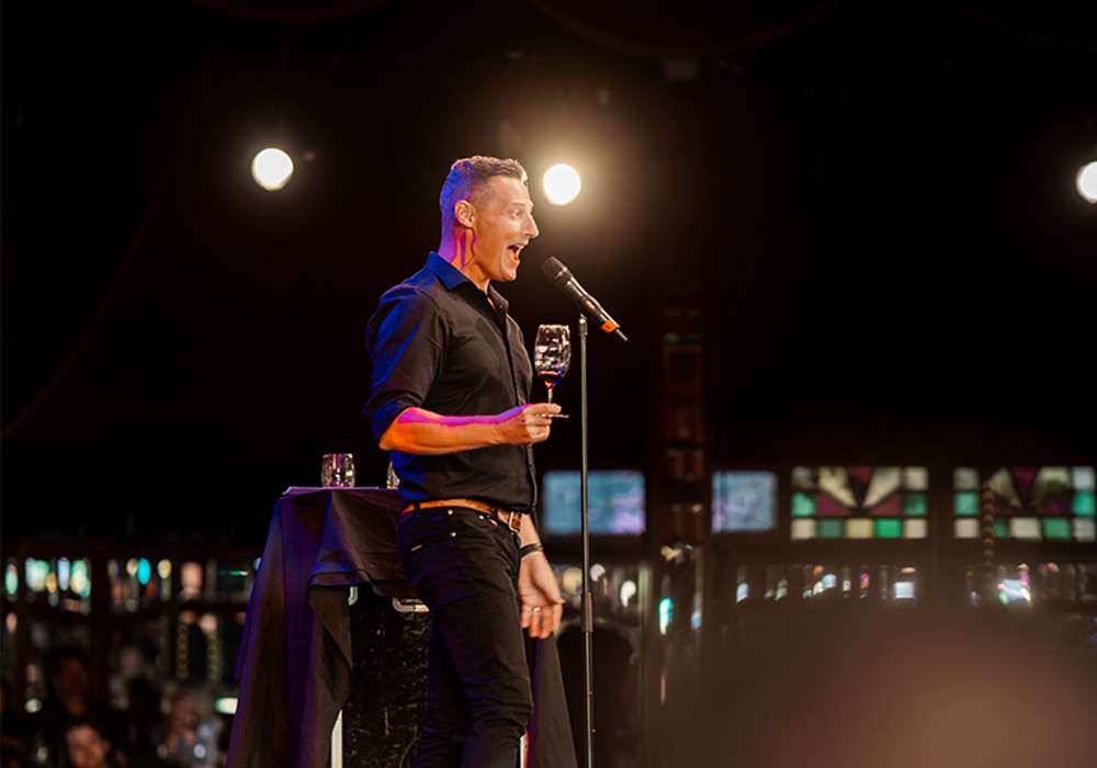 Merrick Watts – An Idiot’s Guide to Wine: Comedy meets wine, laughter meets learning, and you get to drink!  gallery image