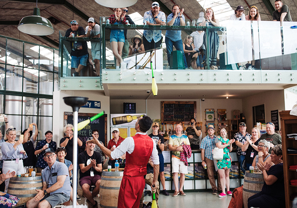 The Buskers Brewery Tour: Escape to Christchurch’s top breweries with buskers, a bus, and beer! gallery image