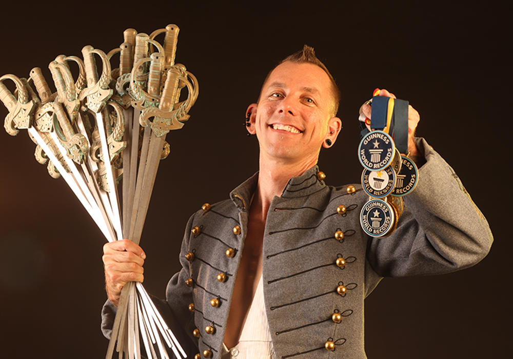 The Space Cowboy: One of the most innovative Sword Swallowers alive today! gallery image