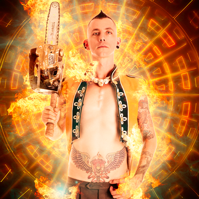 The Space Cowboy: One of the most innovative Sword Swallowers alive today!