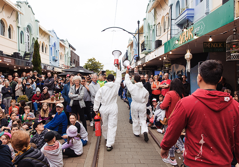 The New Regent St Spectacular: Buckle-up - this one is a wild ride through music and circus!   gallery image