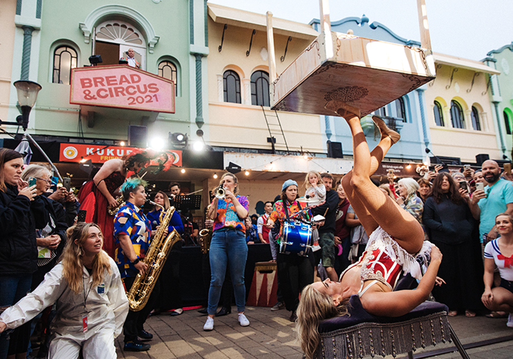 The New Regent St Spectacular: Buckle-up - this one is a wild ride through music and circus!   gallery image