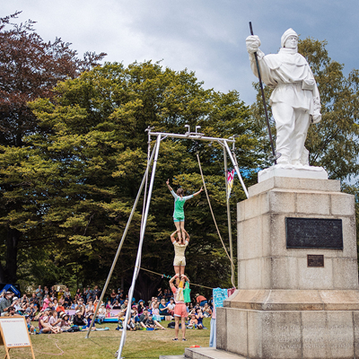Scott Statue Park Busking Pitch: Presented by Blackwells Mazda
